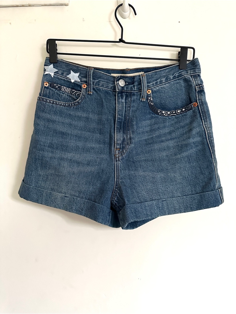 Gap Super High Rise Cuffed Shorts